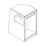 CABINET - SUB ASSEMBLY, LEFT HAND, WITH HEATER
